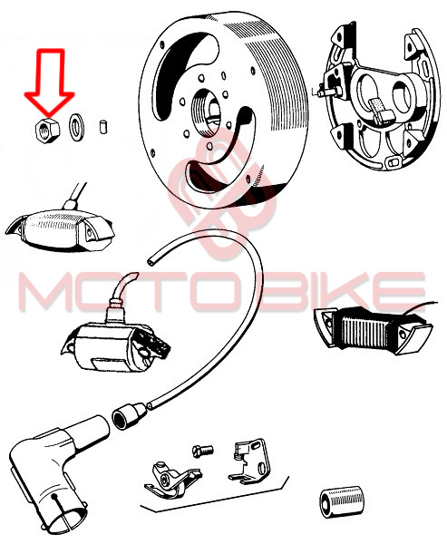 Matica magneta tomos m10x1