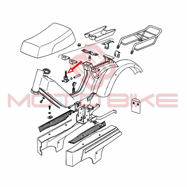 Pipica goriva  tomos a3. a35 m12x1 mp