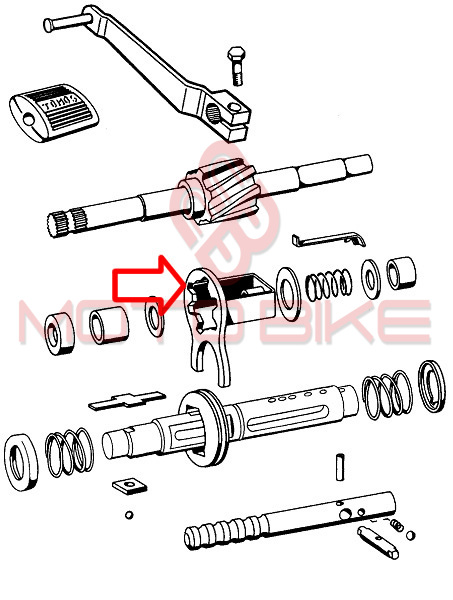 Selector forks tomos apn or