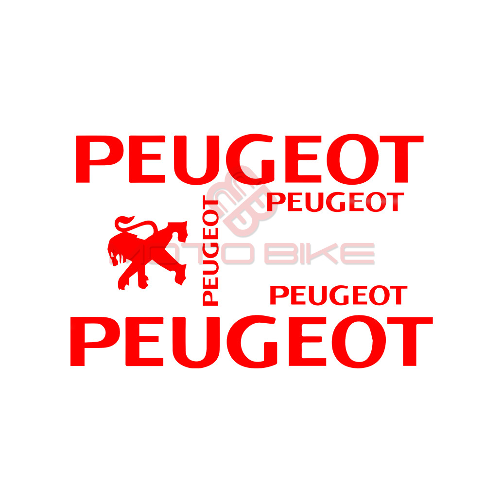 Nalepke  peugeot kpl