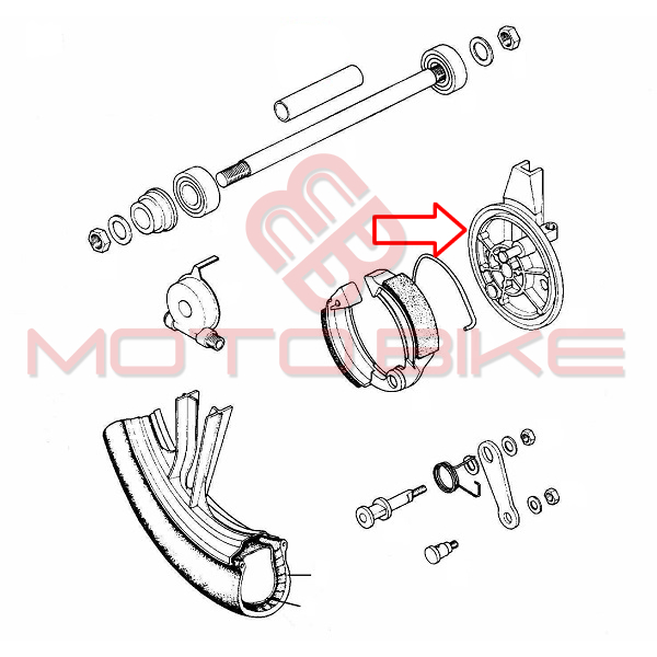 Nosilec obloga  tomos a3. a35. a5 (precnik 110 mm)