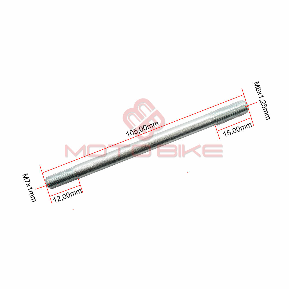 Bronasta cilindera tomos a3. a35. a5 m7x112mm