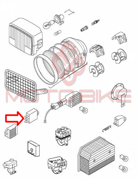 Avtomat smerokaza 12v 50w tomos china