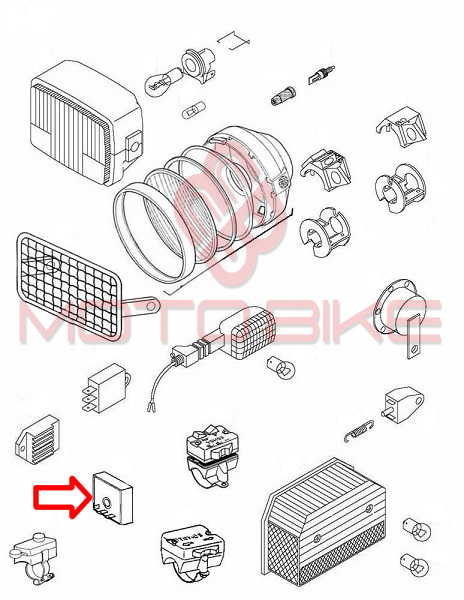 Regulator napona motorco sa 1 izlazom tomos