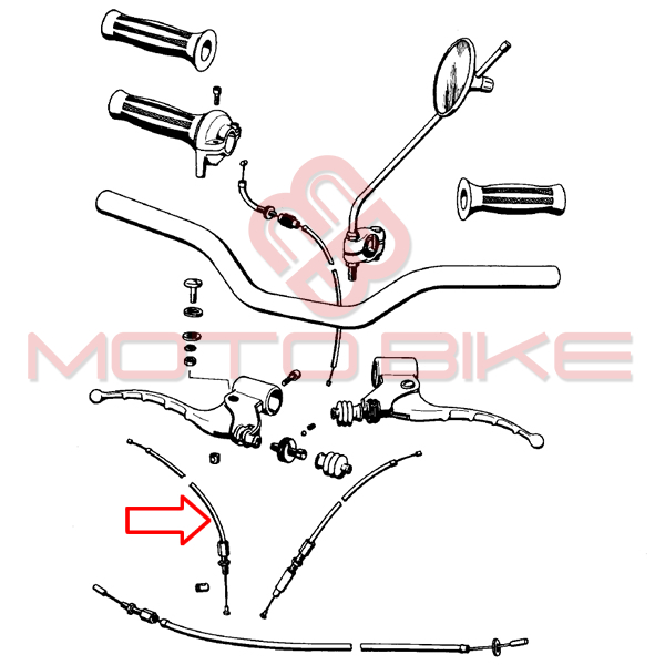 Sajla  spredaj zavore  tomos t15.e90 domino rucke