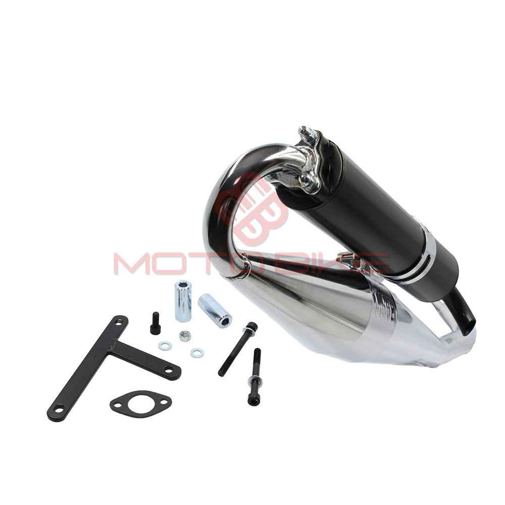 Auspuh piaggio/gilera 2t 50/70cc hrom bullet