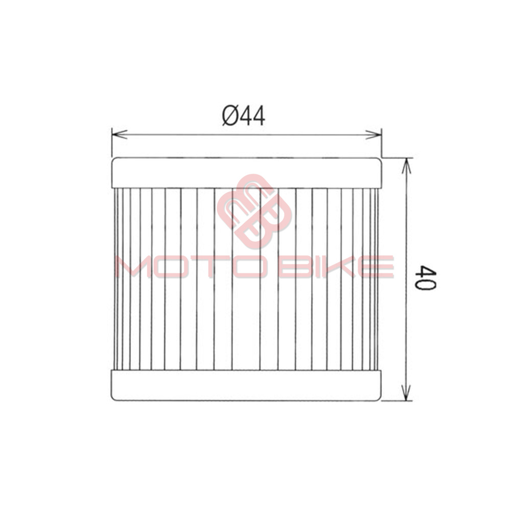 Oljni filter hf131 hiflo