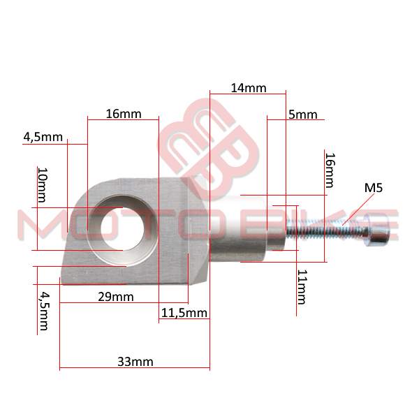 Nosilec  fazastera (kawasaki zadnji) trw mcf230