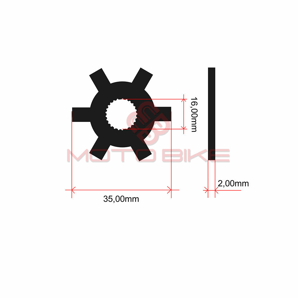 Pranje  ventilatorja variomata  zvezda cpi.keeway 50cc fi 16