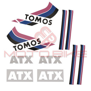 Nalepnice Tomos ATX50 veliki set
