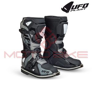 Motocross cizme UFO TYPHOON BOY  crno sive 37