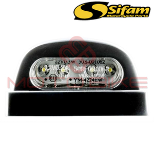 Svetlo za tablicu LED 45mm SIFAM homologovan hromirano