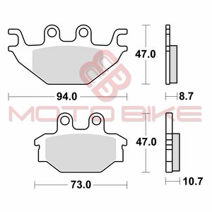 Disk ploscice TRW MCB760SI(SINTER)