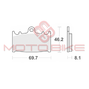 Disk ploscice KYOTO S1032 (organic)