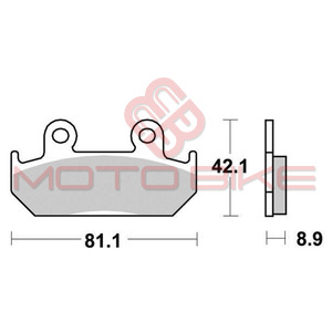 Disk ploscice KYOTO S1051 (organic)