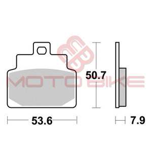 Disk ploscice KYOTO S1112 ( pol kovin )