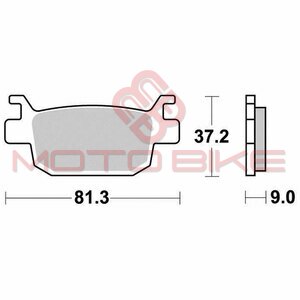 Disk plocice KYOTO S9011N ( SINTER )